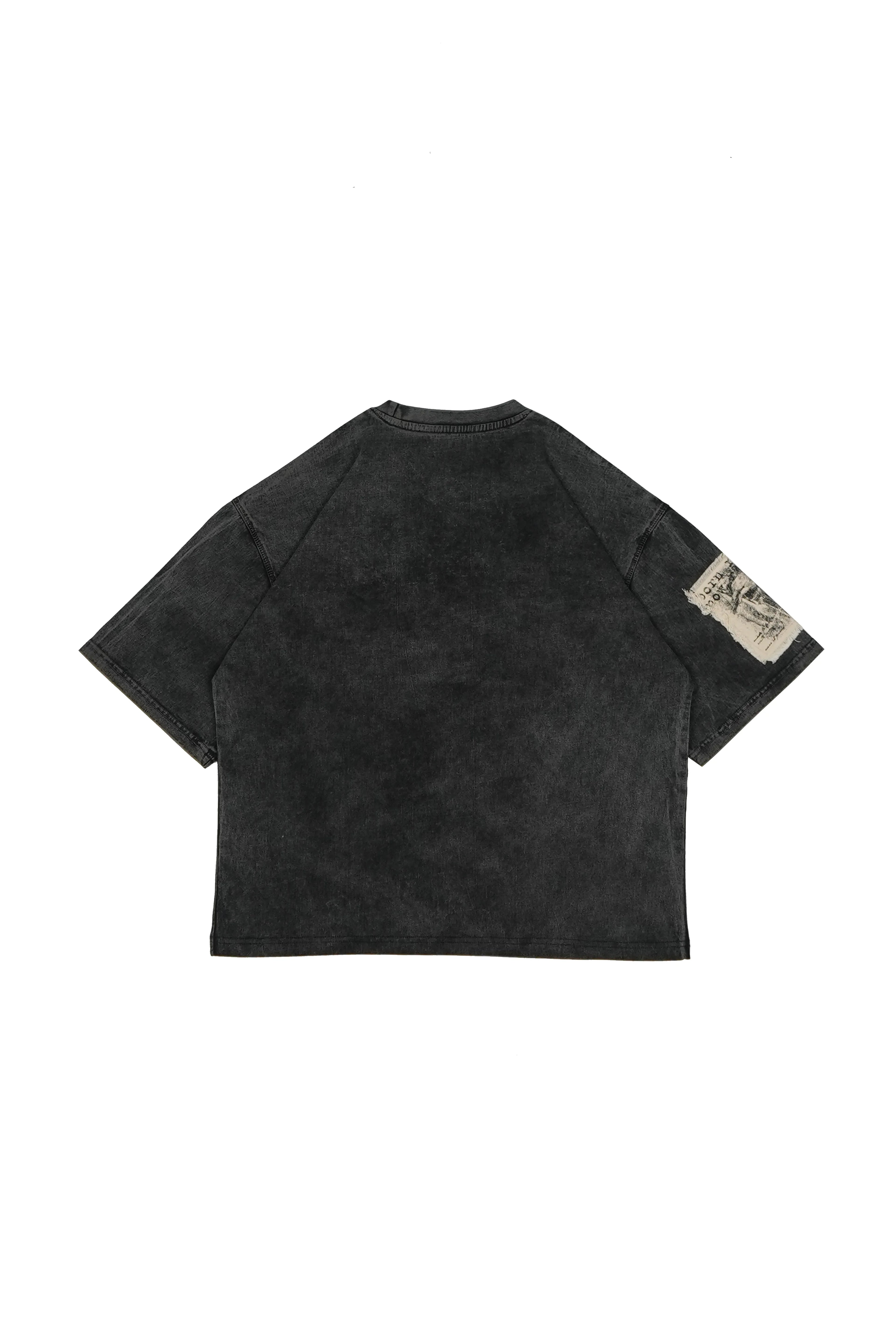 Stonewash Crop Fit Tee – Premium Streetwear Essential