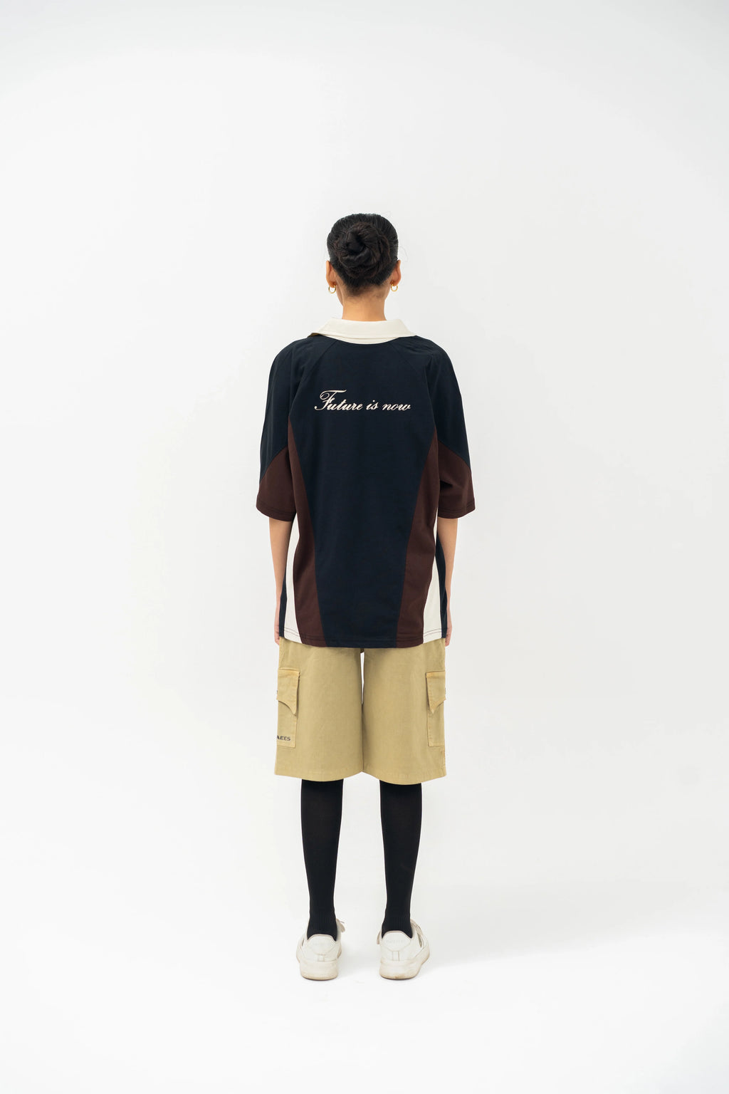 Tri-Color Cut & Sew Polo